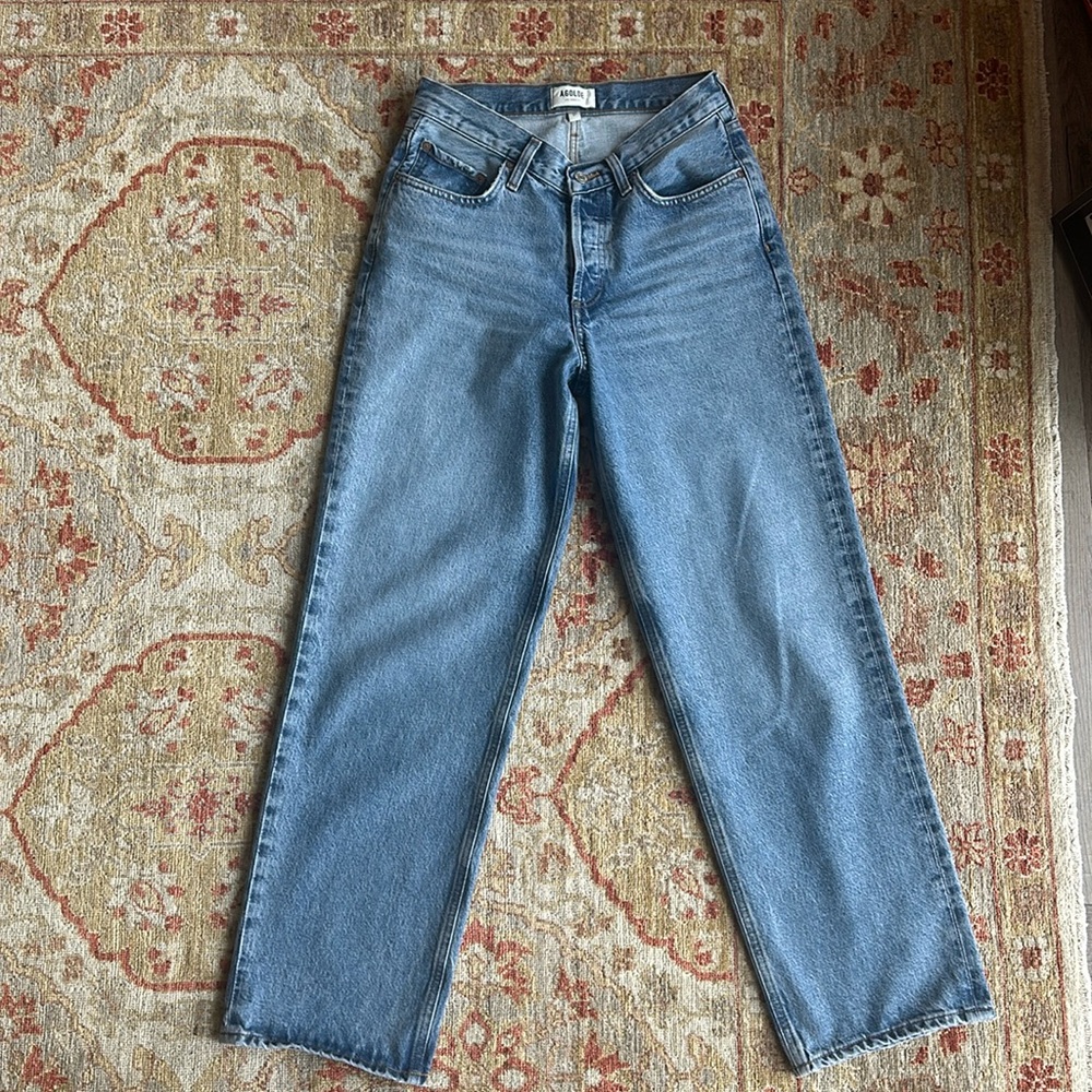 Agolde V-Waist Baggy Jeans